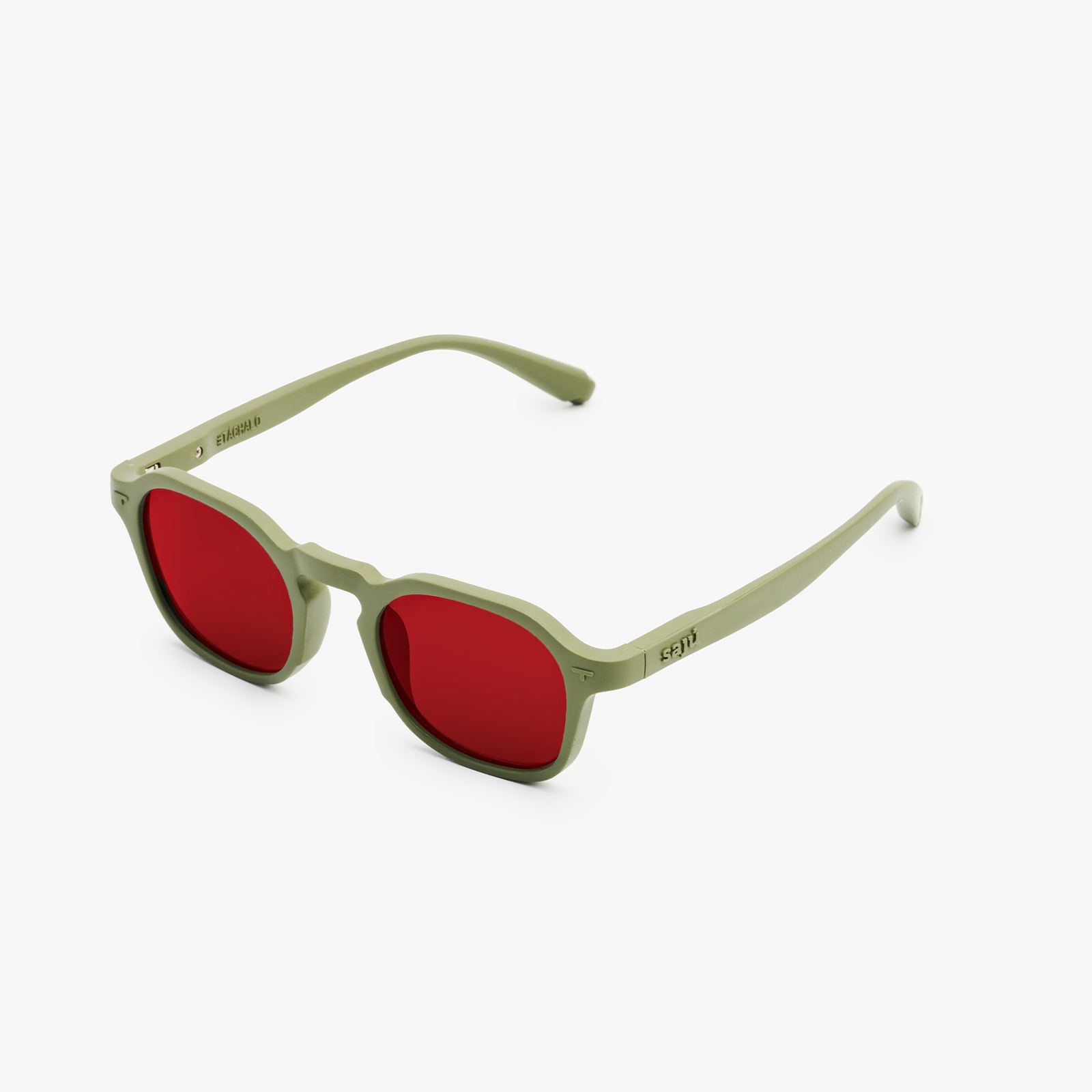 Lup Army Green - Lentes Rojos