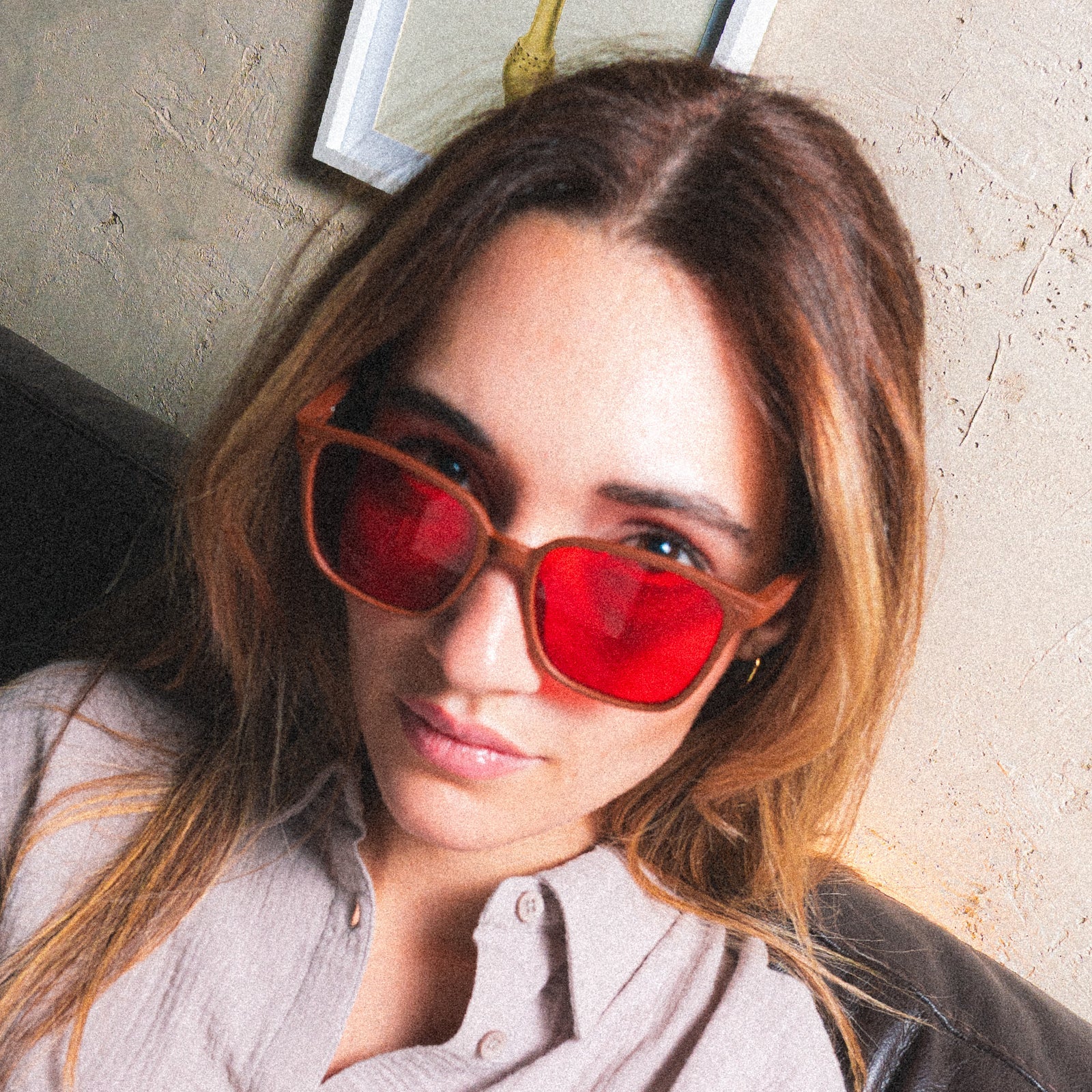 Venice Pecan Brown - Lentes Rojos