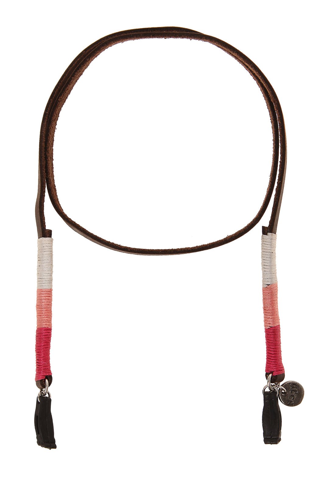 Cuelga Gafas Cuero Bordado - Sajú Colombia