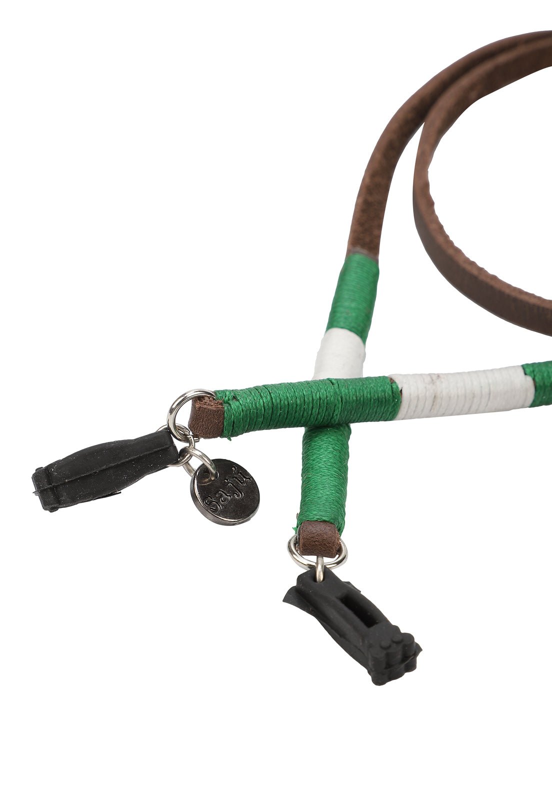 Cuelga Gafas Cuero Bordado - Sajú Colombia