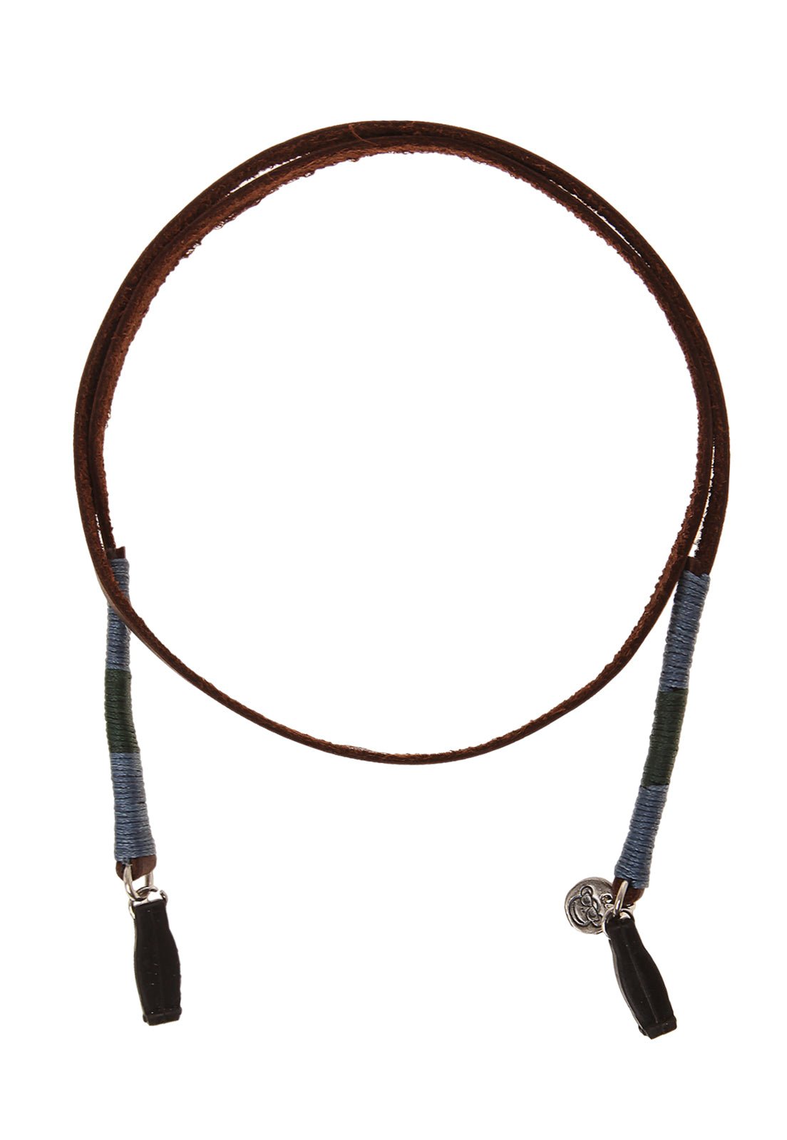 Cuelga Gafas Cuero Bordado - Sajú Colombia