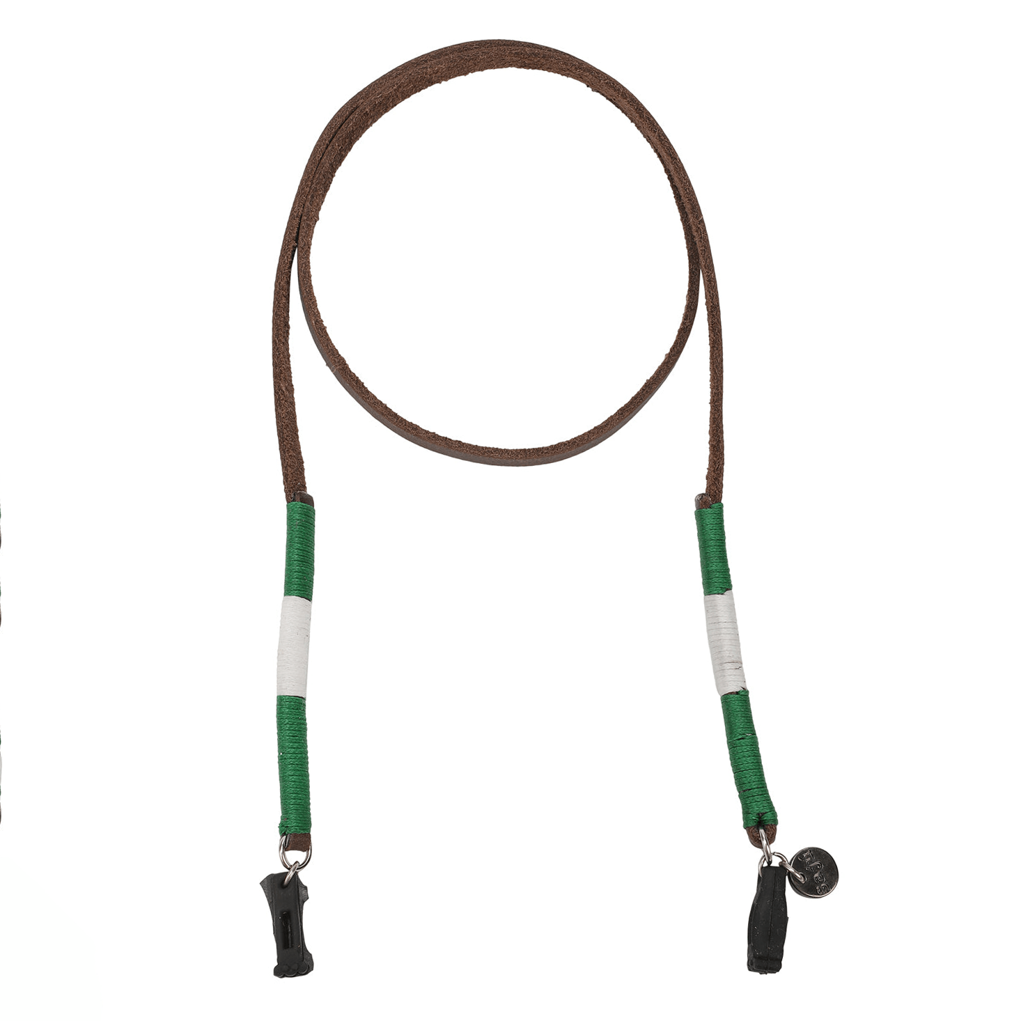 Cuelga Gafas Cuero Bordado - Sajú Colombia