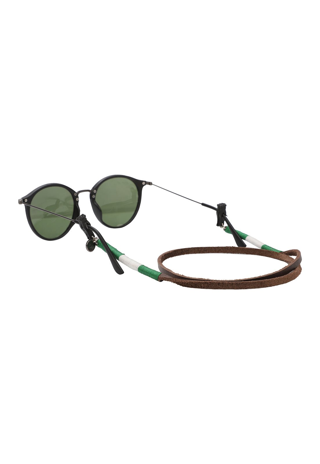 Cuelga Gafas Cuero Bordado - Sajú Colombia