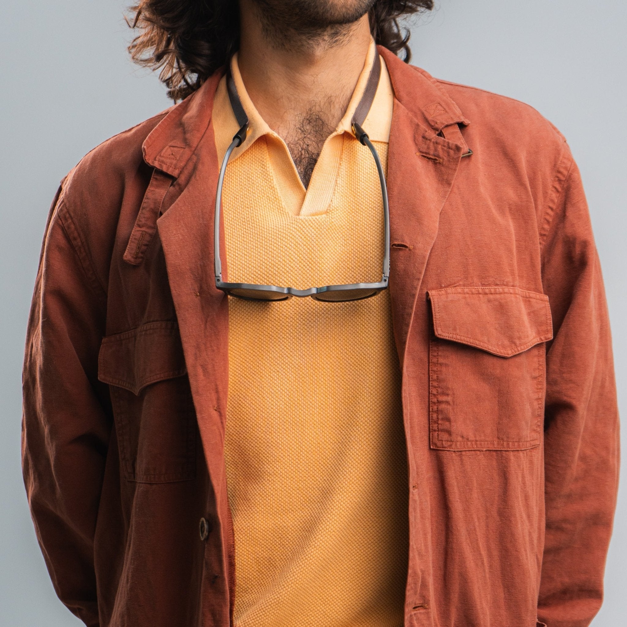 Cuelga Gafas Plain Leather - Sajú Colombia