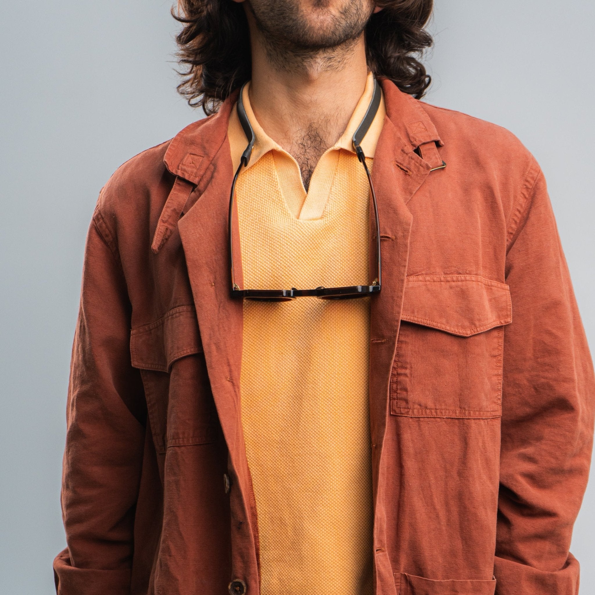 Cuelga Gafas Plain Leather - Sajú Colombia