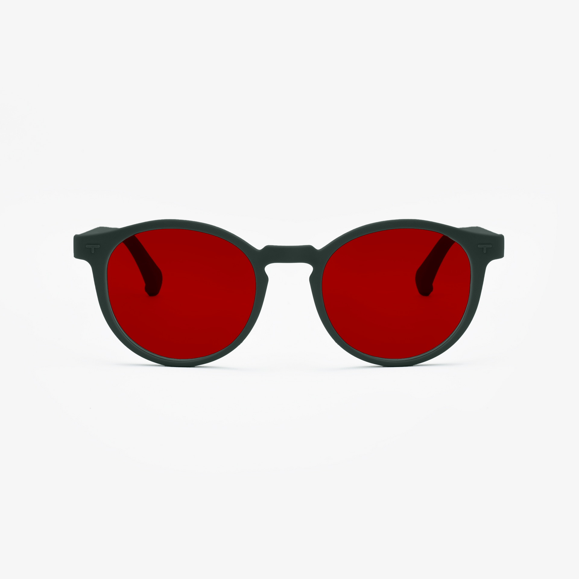 Rocket Midnight Green - Lentes Rojos