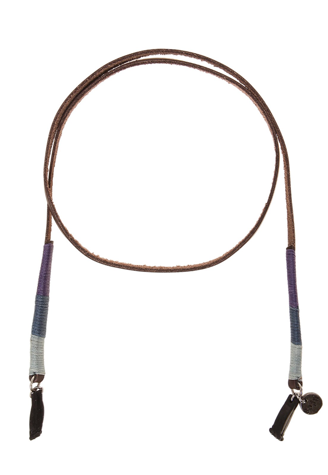 Cuelga Gafas Cuero Bordado - Sajú Colombia