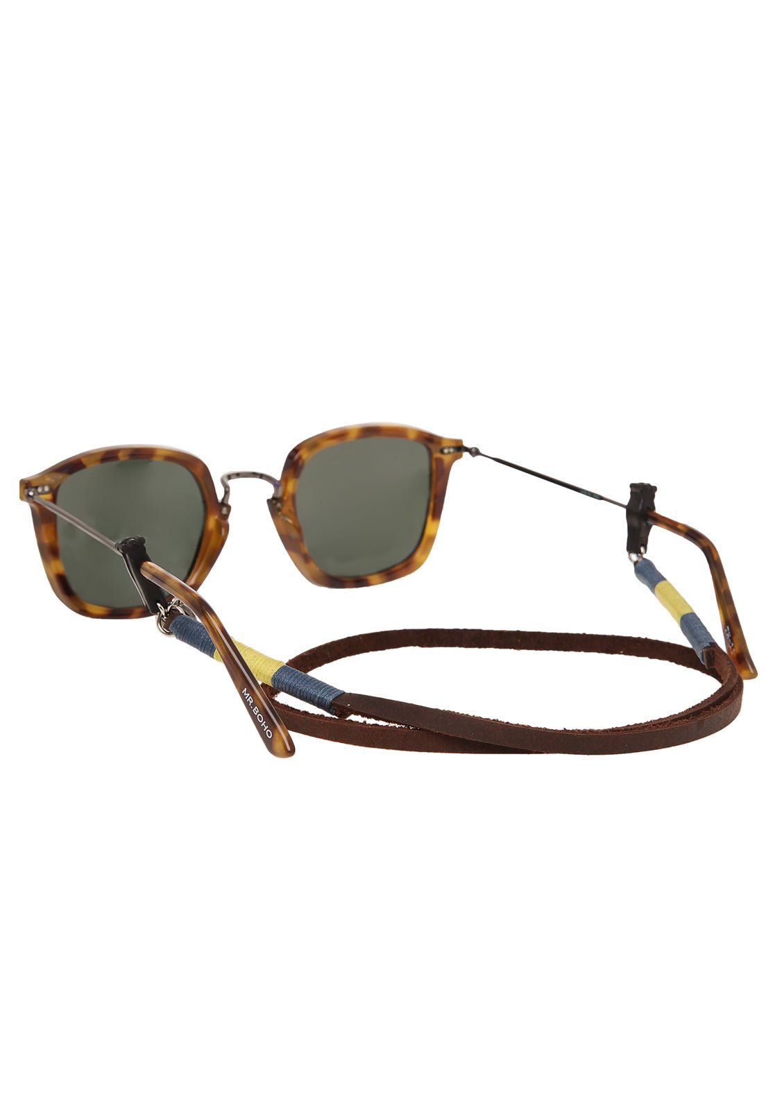 Cuelga Gafas Cuero Bordado - Sajú Colombia